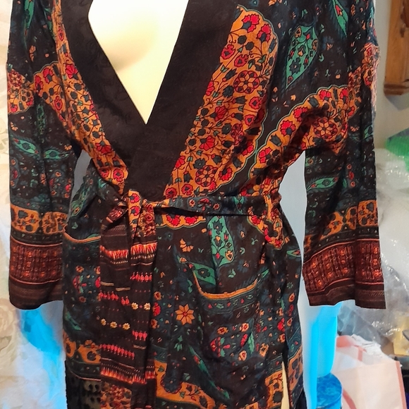 DESIGUAL Ethnic Tassels Kimono - Picture 4 of 6